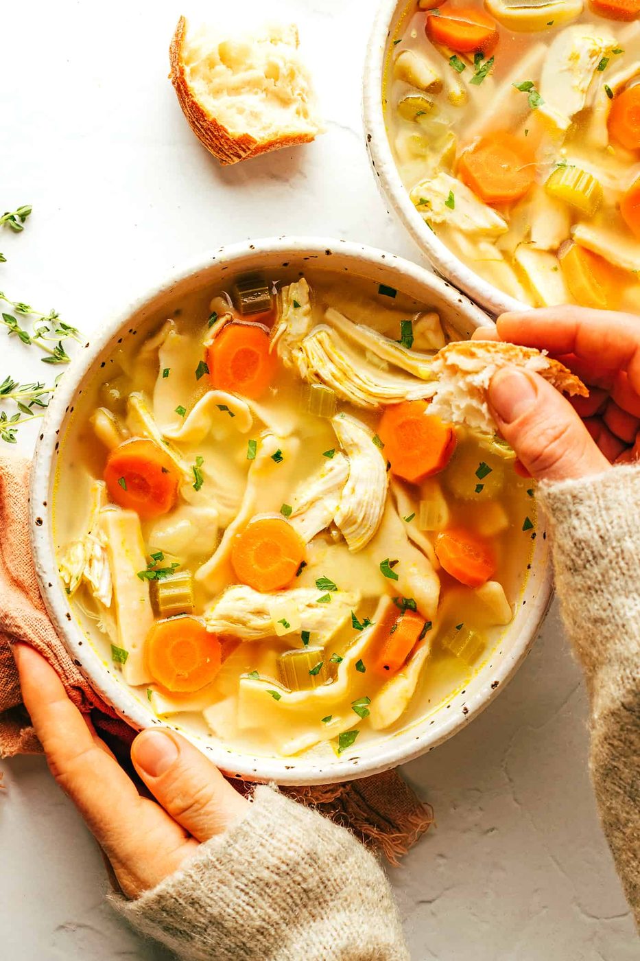 Feel-Better Soup at home