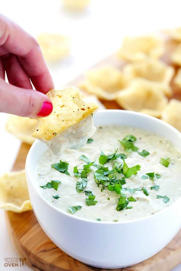 2-Ingredient Queso Dip at home