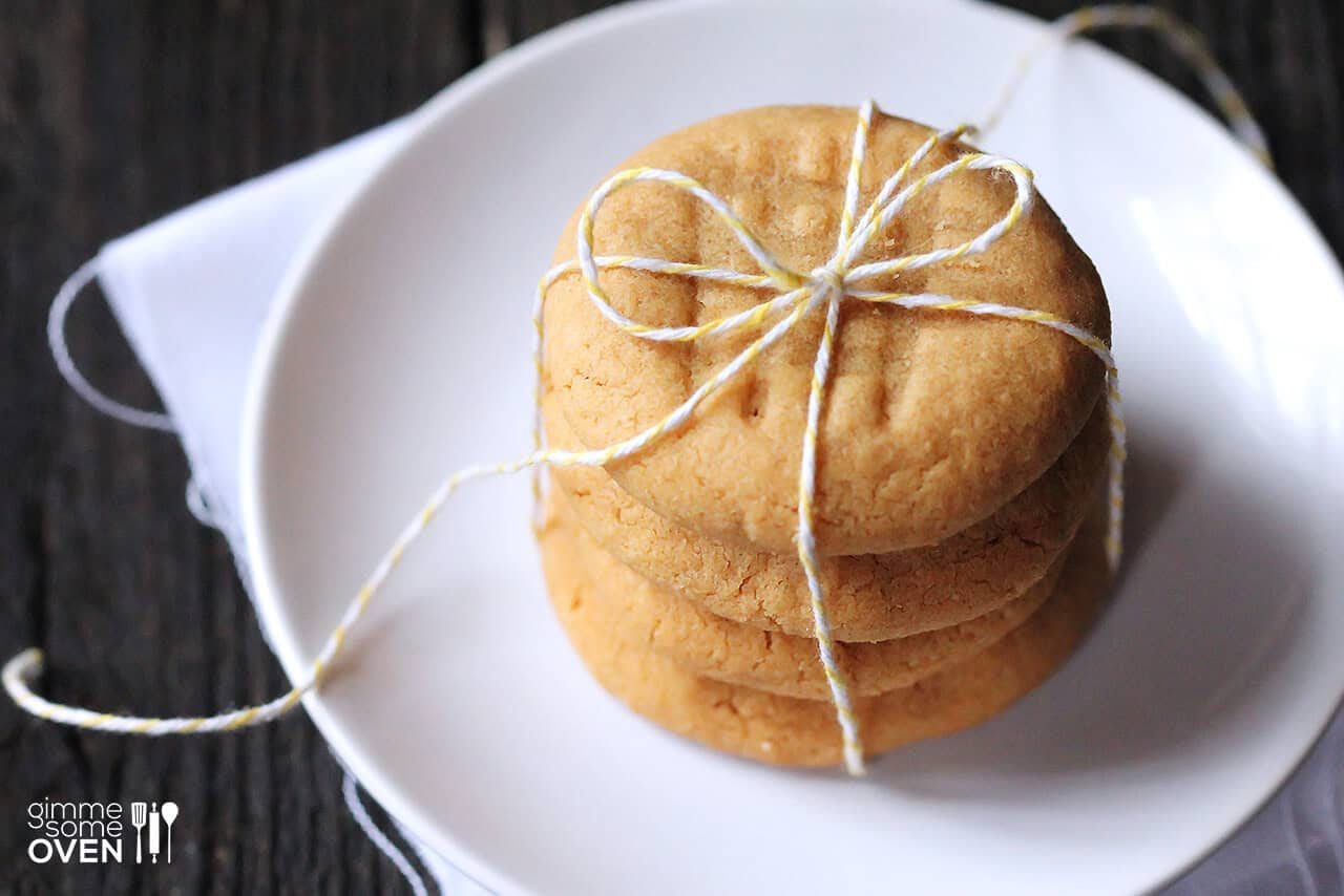 3-Ingredient Peanut Butter Cookies