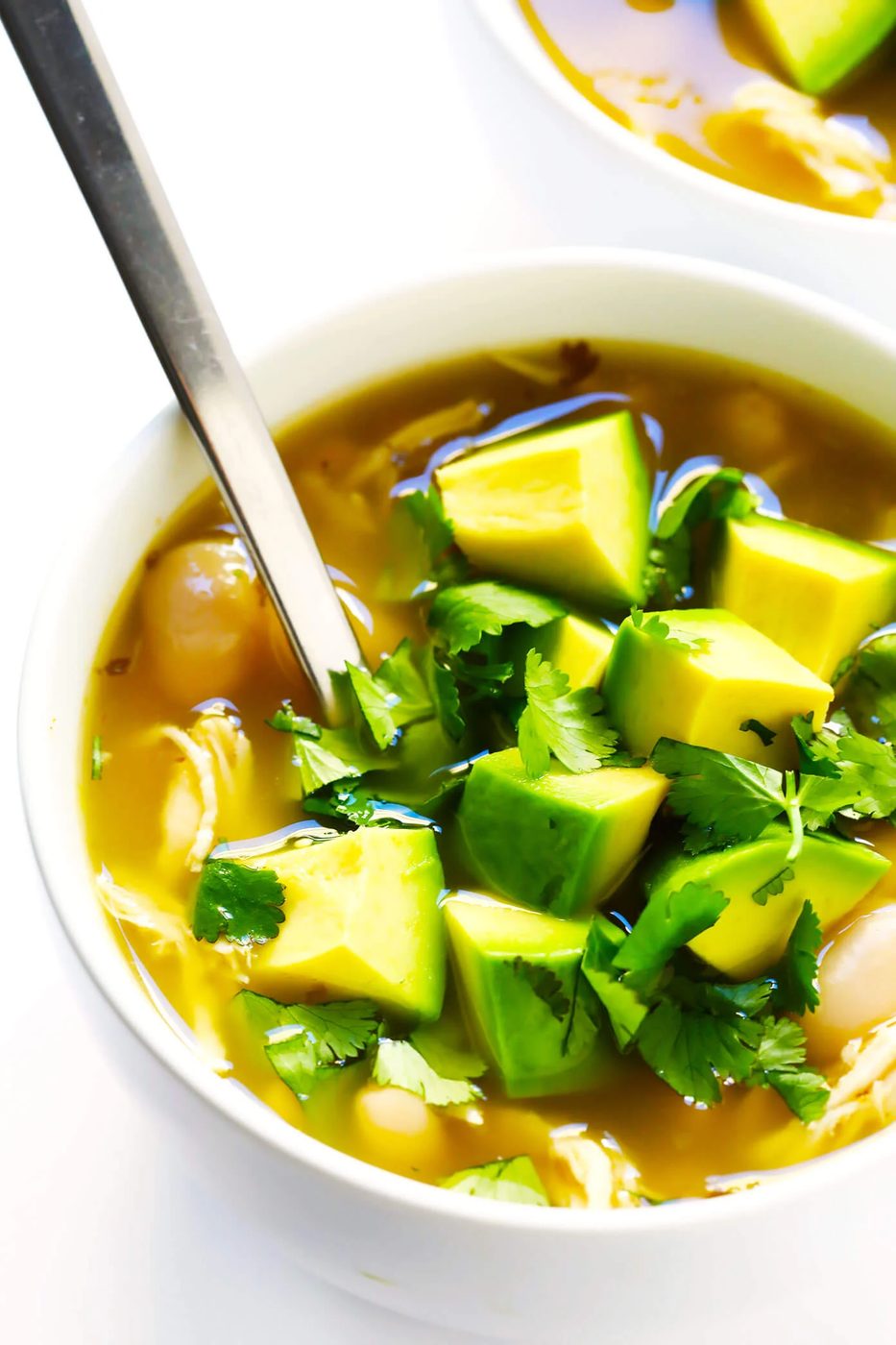 5-Ingredient White Chicken Chili at home