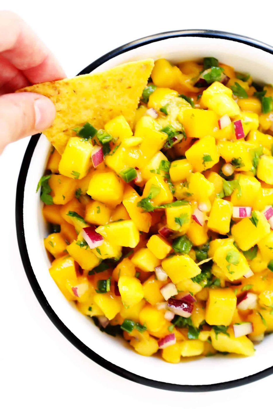 5-Ingredient Mango Salsa at home