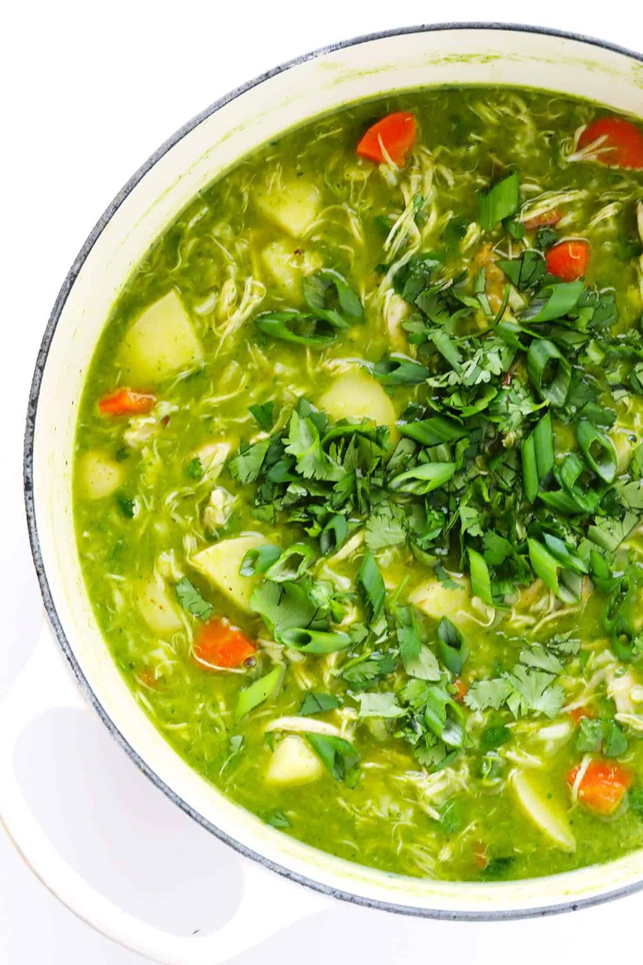 Homemade Aguadito De Pollo (Peruvian Chicken Soup)