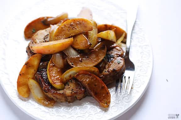 Apple Cinnamon Pork Chops
