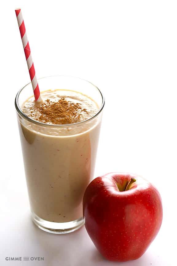 Apple Pie Protein Smoothie at home