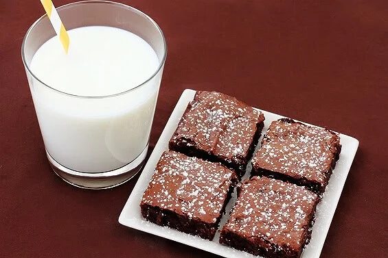 Bailey's Irish Cream Brownies at home