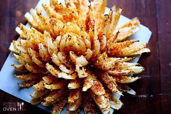 Baked Blooming Onion at home