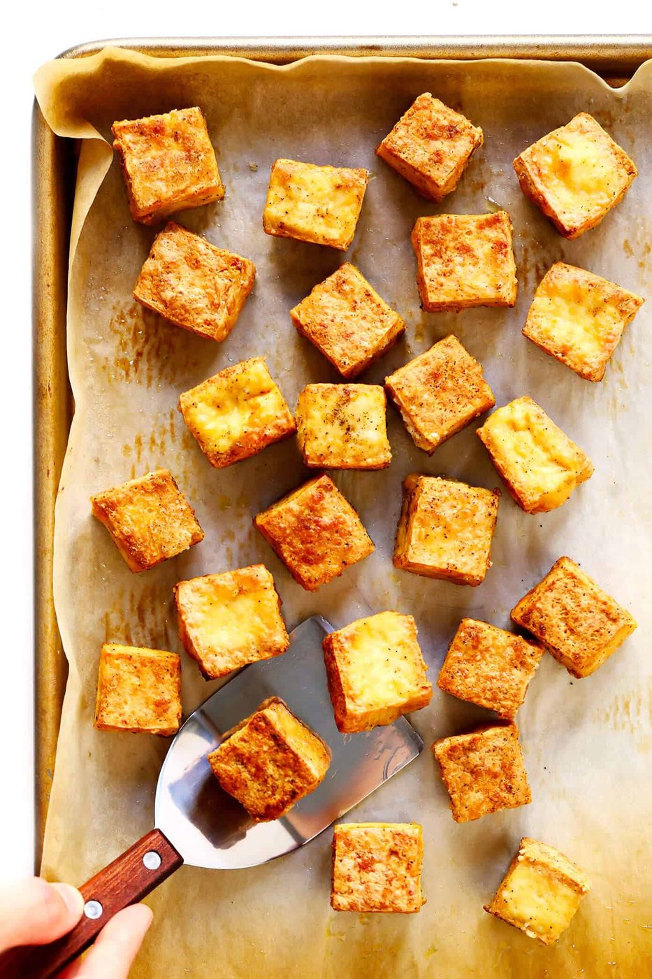 Baked Tofu at home