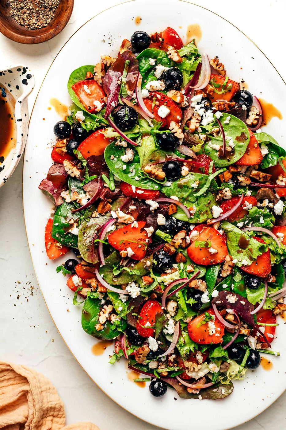 Balsamic Berry Salad at home