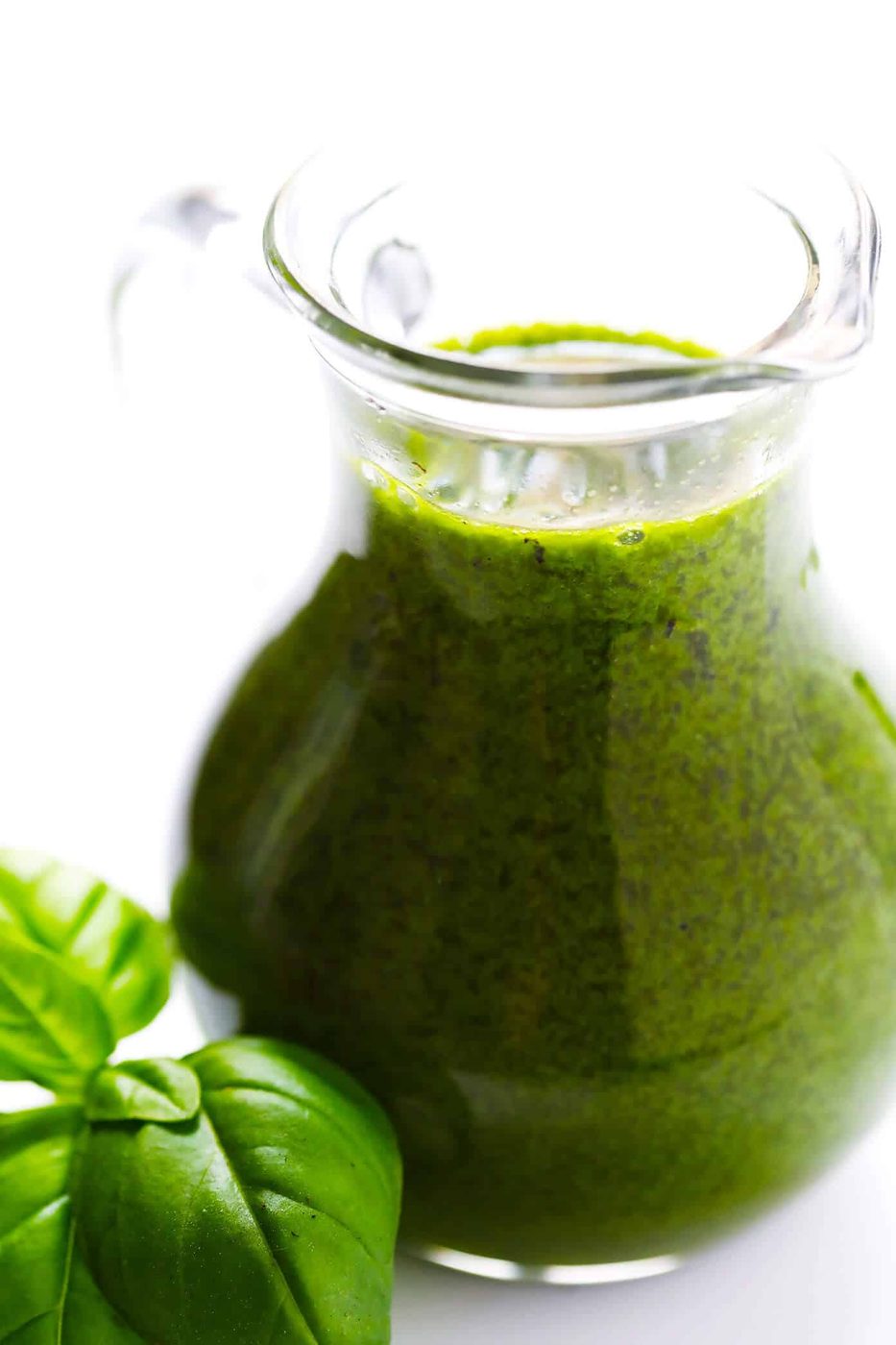 Homemade Basil Vinaigrette