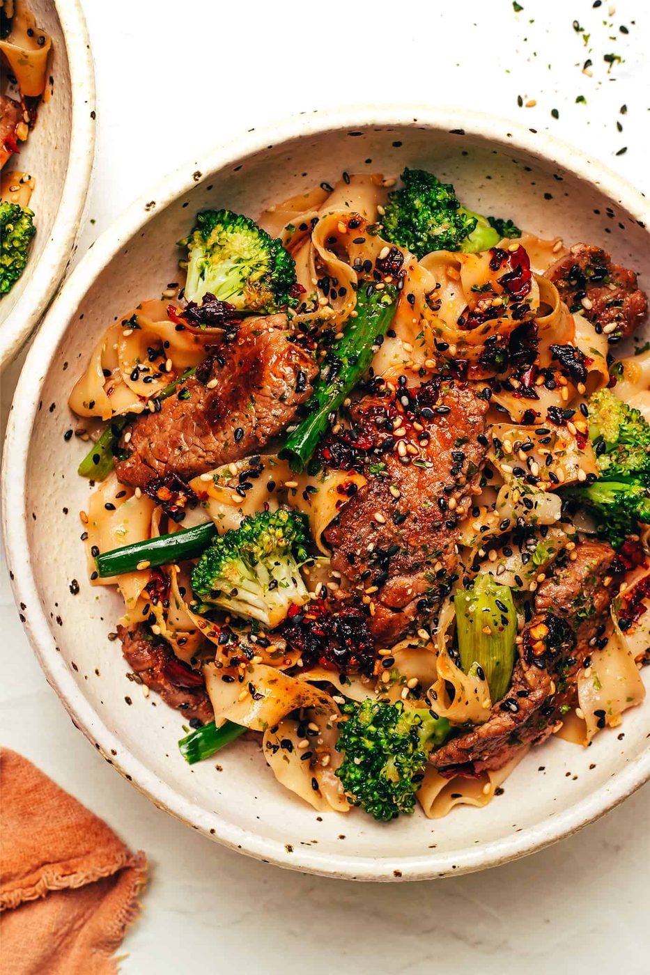 Beef and Broccoli Noodles at home