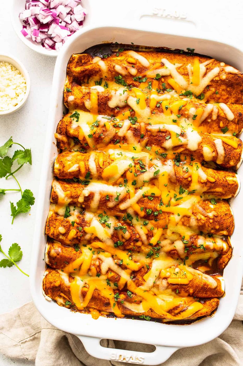 Beef Enchiladas at home