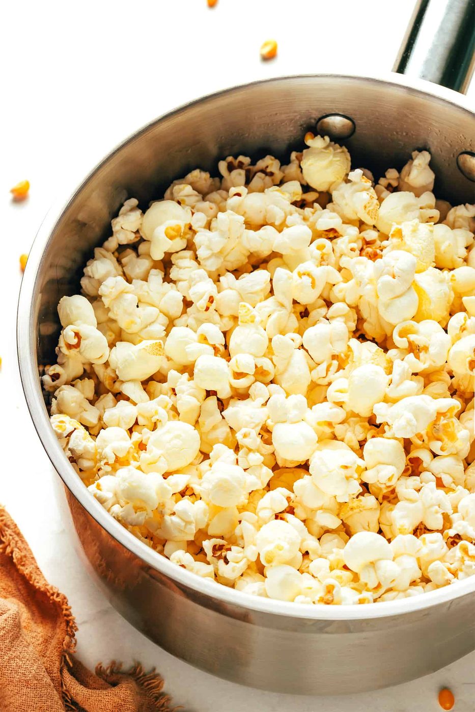 “Nooch” (Nutritional Yeast) Popcorn at home