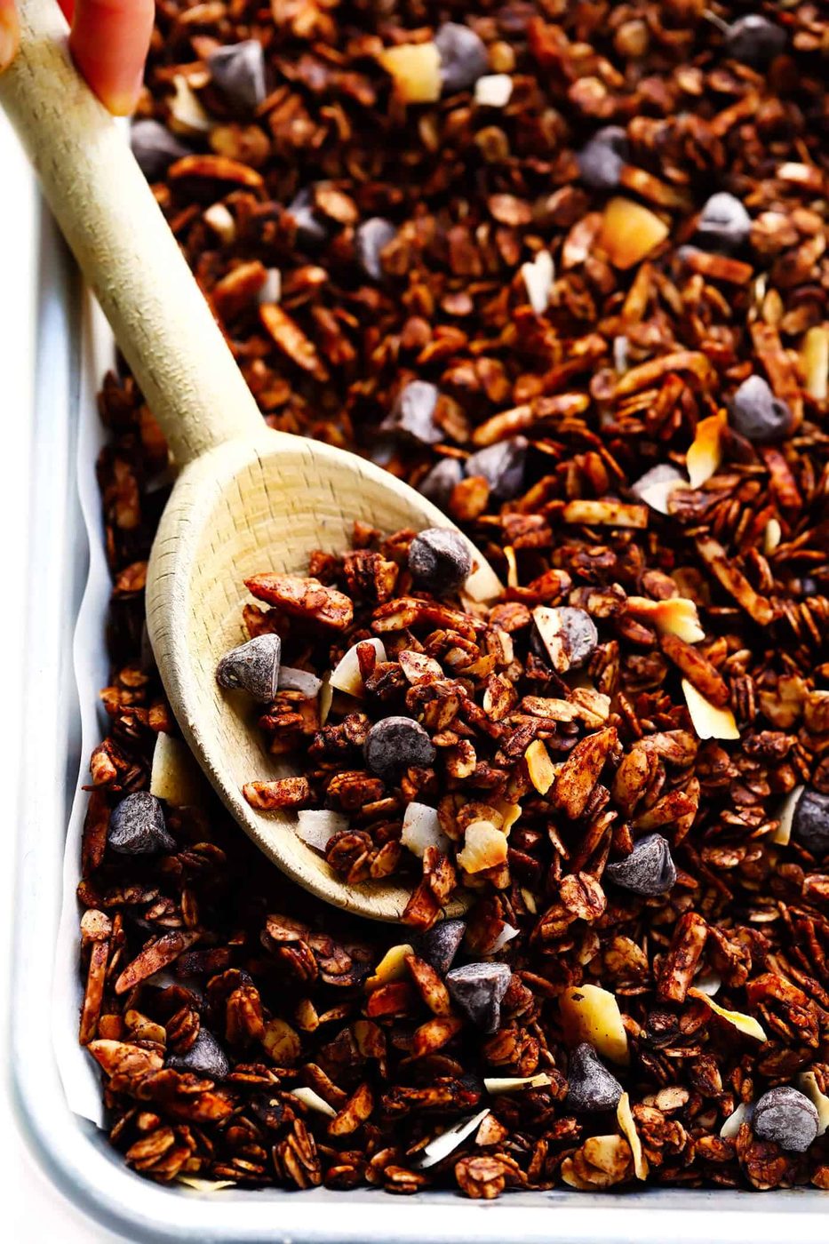 Healthy Chocolate Granola at home