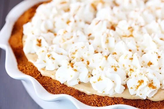 Homemade Biscoff Pie