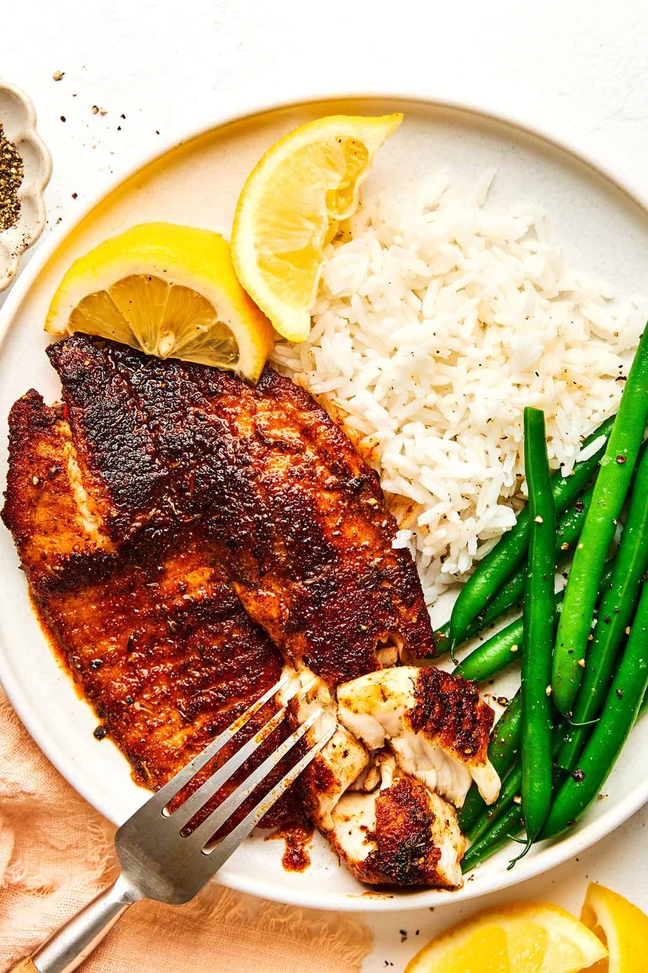 Blackened Tilapia at home