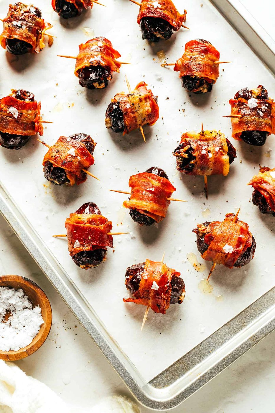 Homemade 3-Ingredient Bacon Wrapped Dates