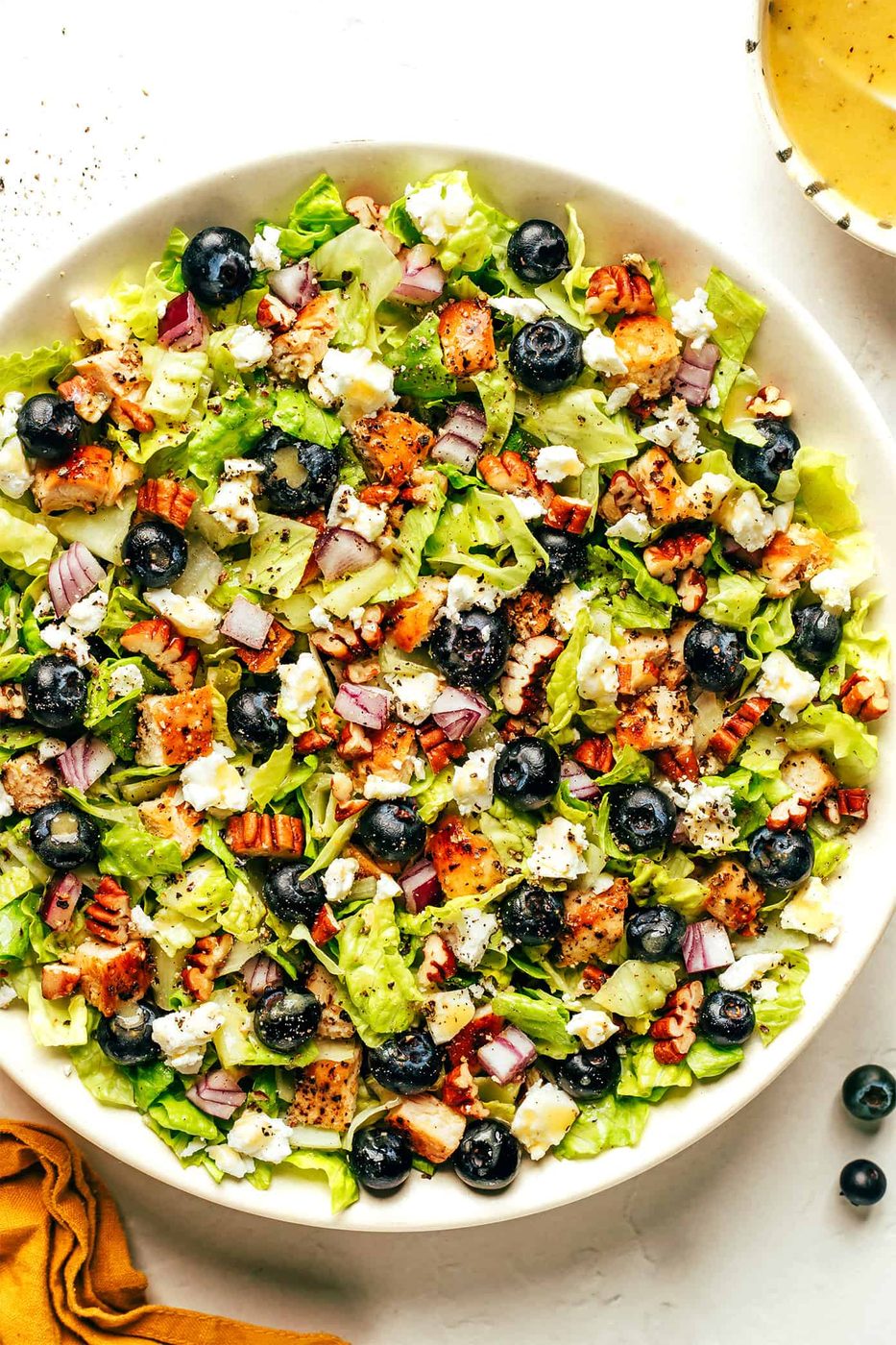 Blueberry Chicken Chopped Salad