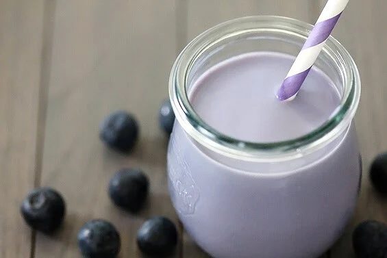 Blueberry Milk