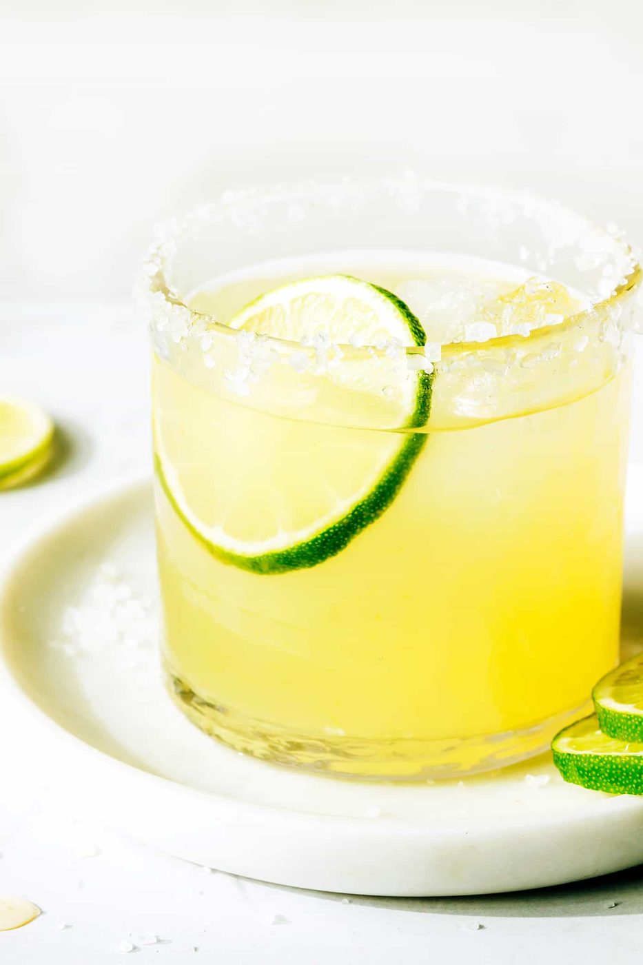 Homemade Bourbon Margarita