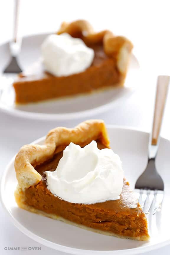 Homemade Bourbon Pumpkin Pie