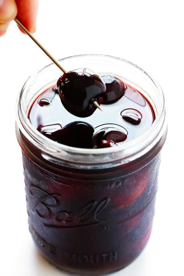 Bourbon-Soaked Cherries