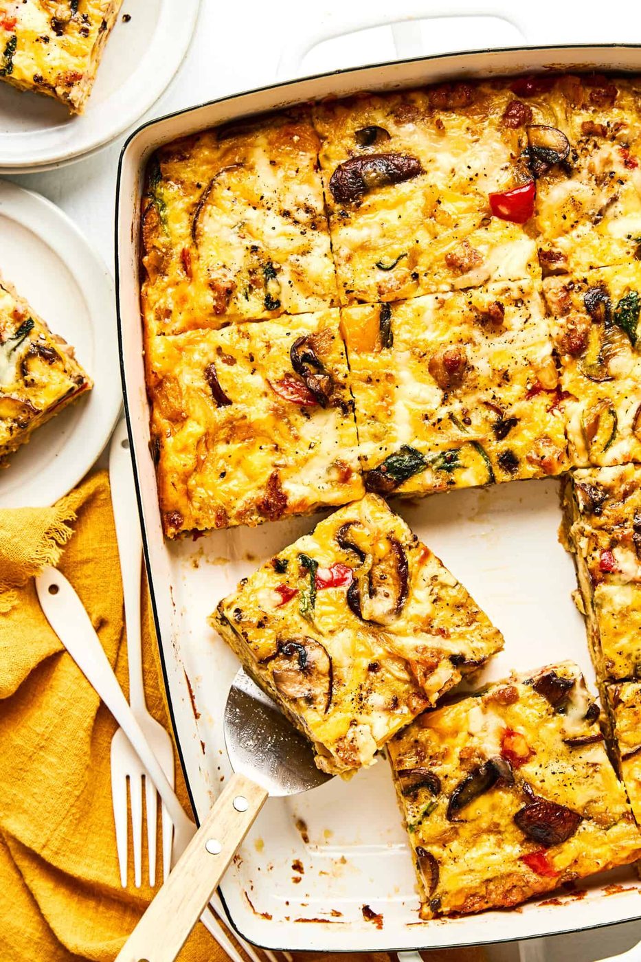 Breakfast Casserole at home