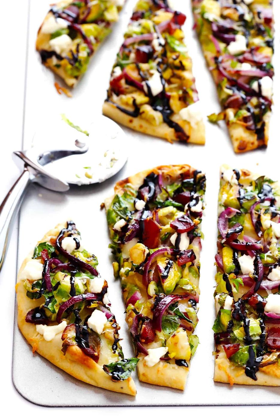 Brussels Sprouts and Bacon Flatbread
