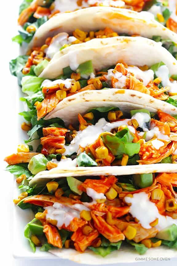 Buffalo Chicken Tacos at home