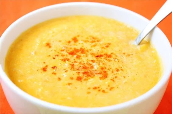 Butternut Squash and Crab Bisque at home