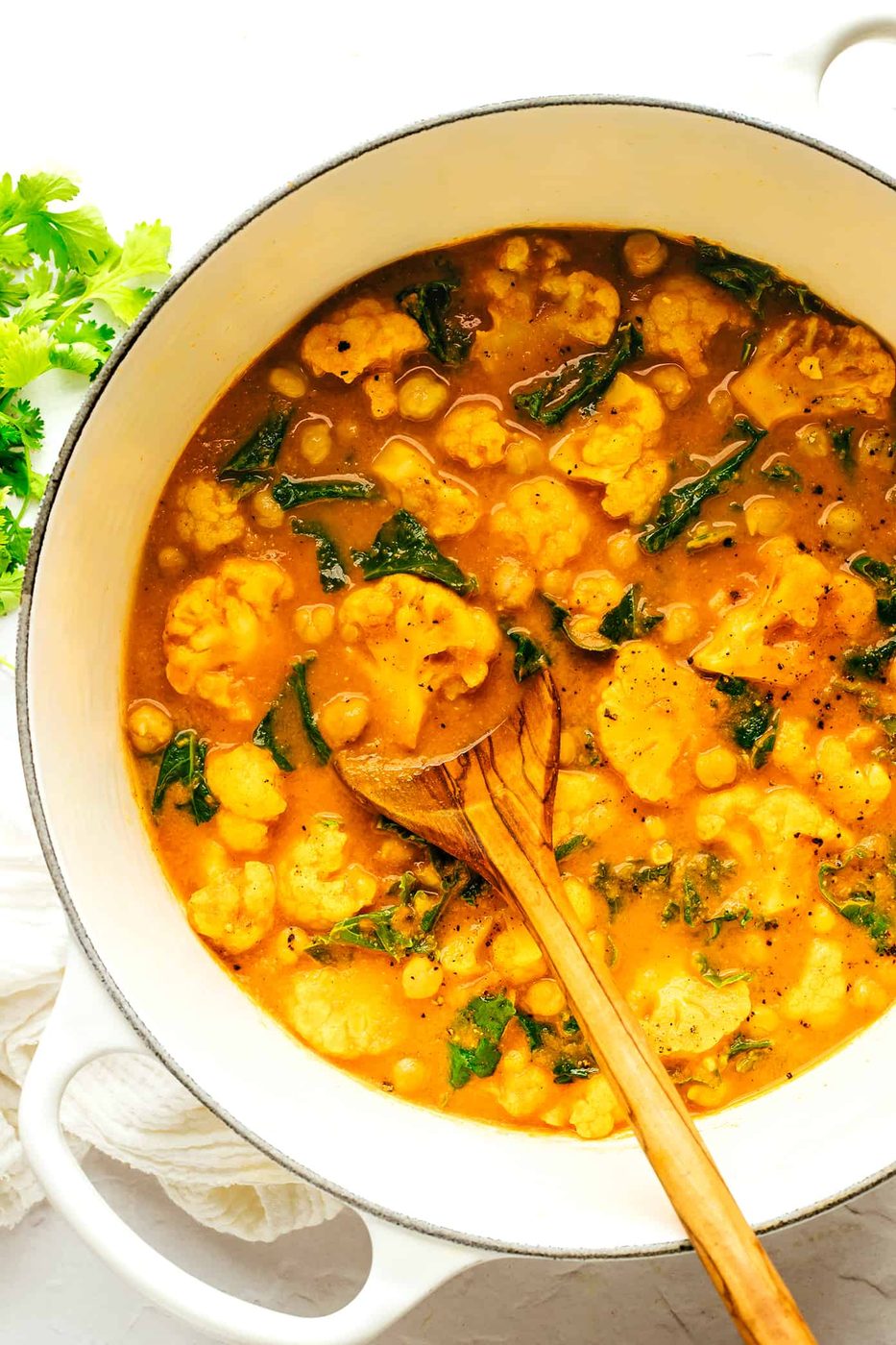 Homemade Cozy Cauliflower Curry