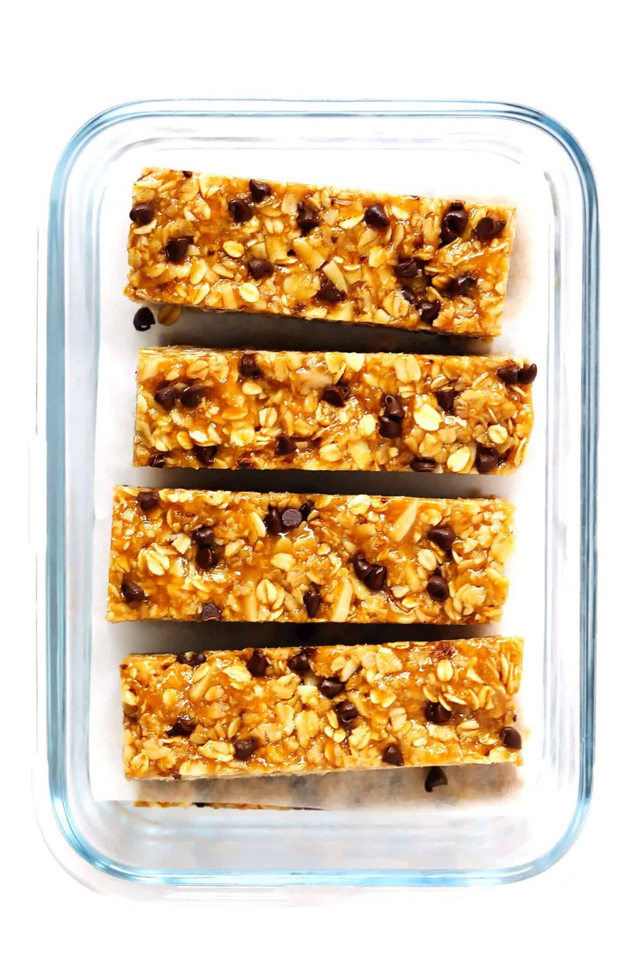 Chewy Peanut Butter Granola Bars at home