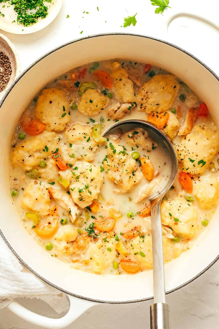 Homemade Chicken and Dumplings