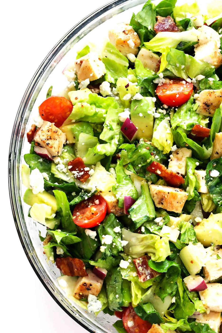 Chicken, Bacon and Avocado Chopped Salad at home