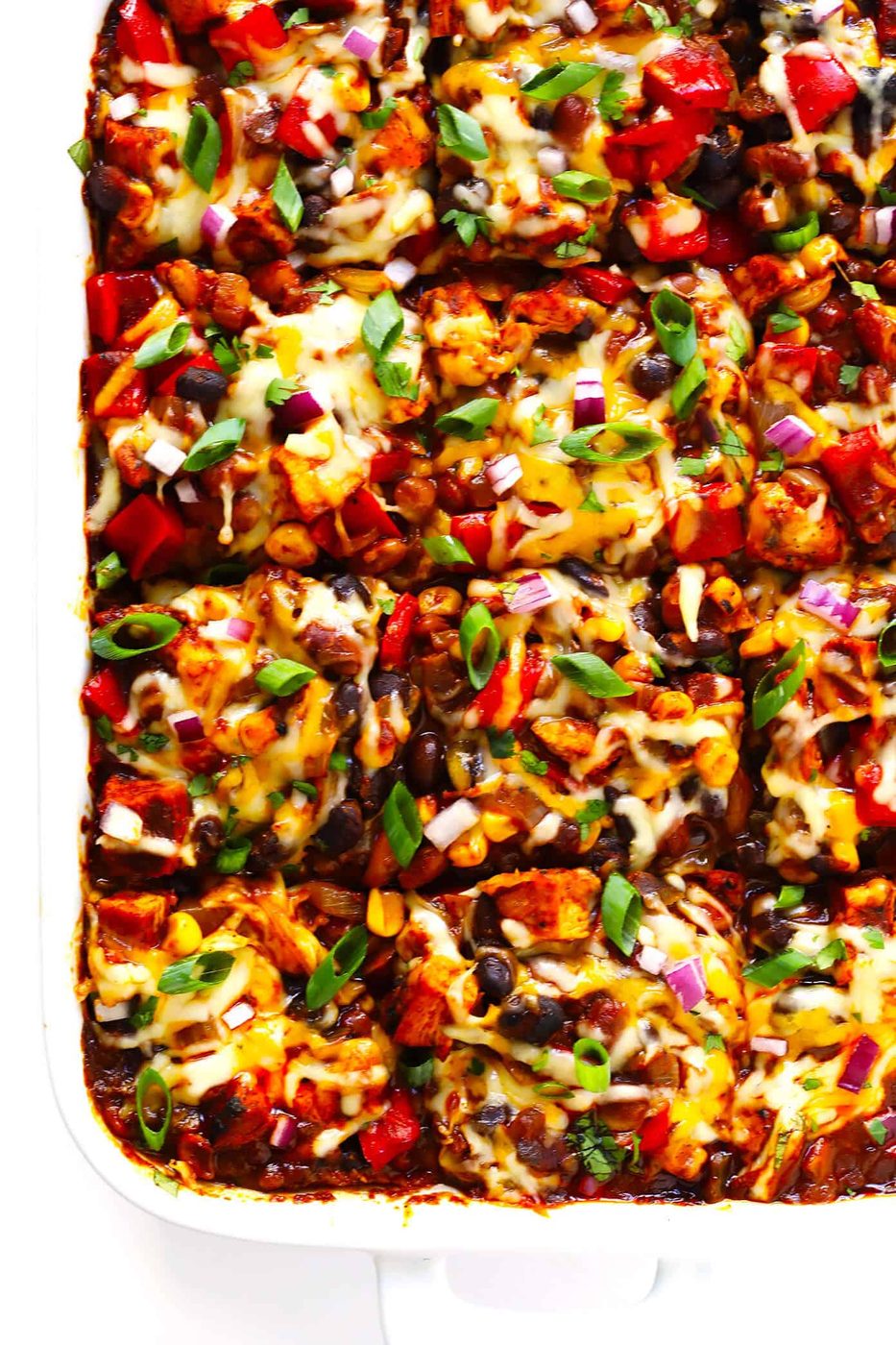 Homemade Chicken Enchilada Casserole