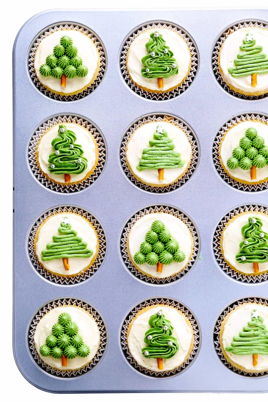 Christmas Cupcakes at home