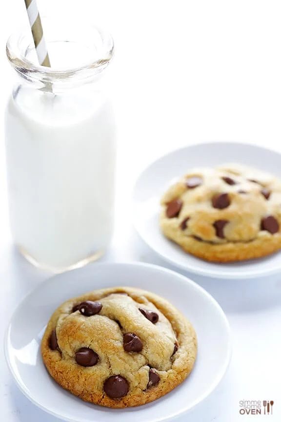 Homemade Coconut Oil Chocolate Chip Cookies