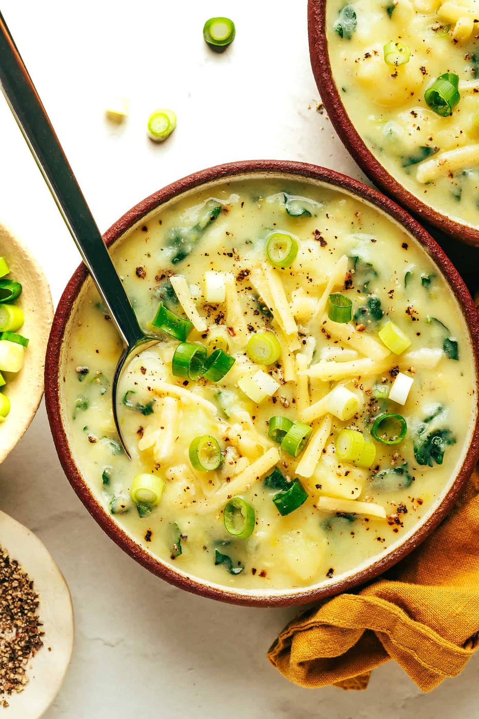 Colcannon Soup (Potato Kale Soup)