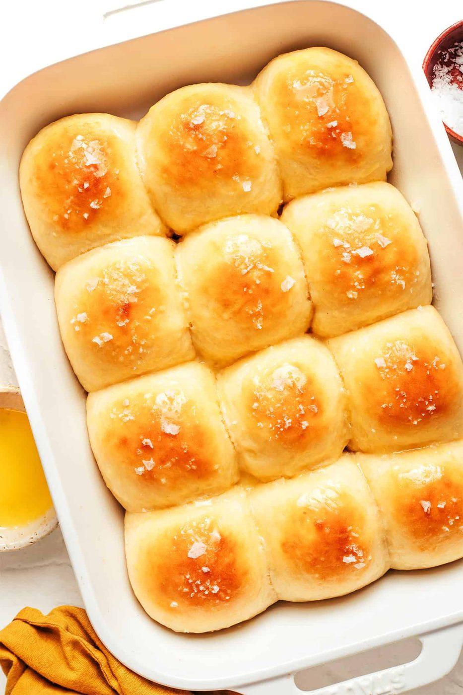 Cottage Cheese Dinner Rolls at home