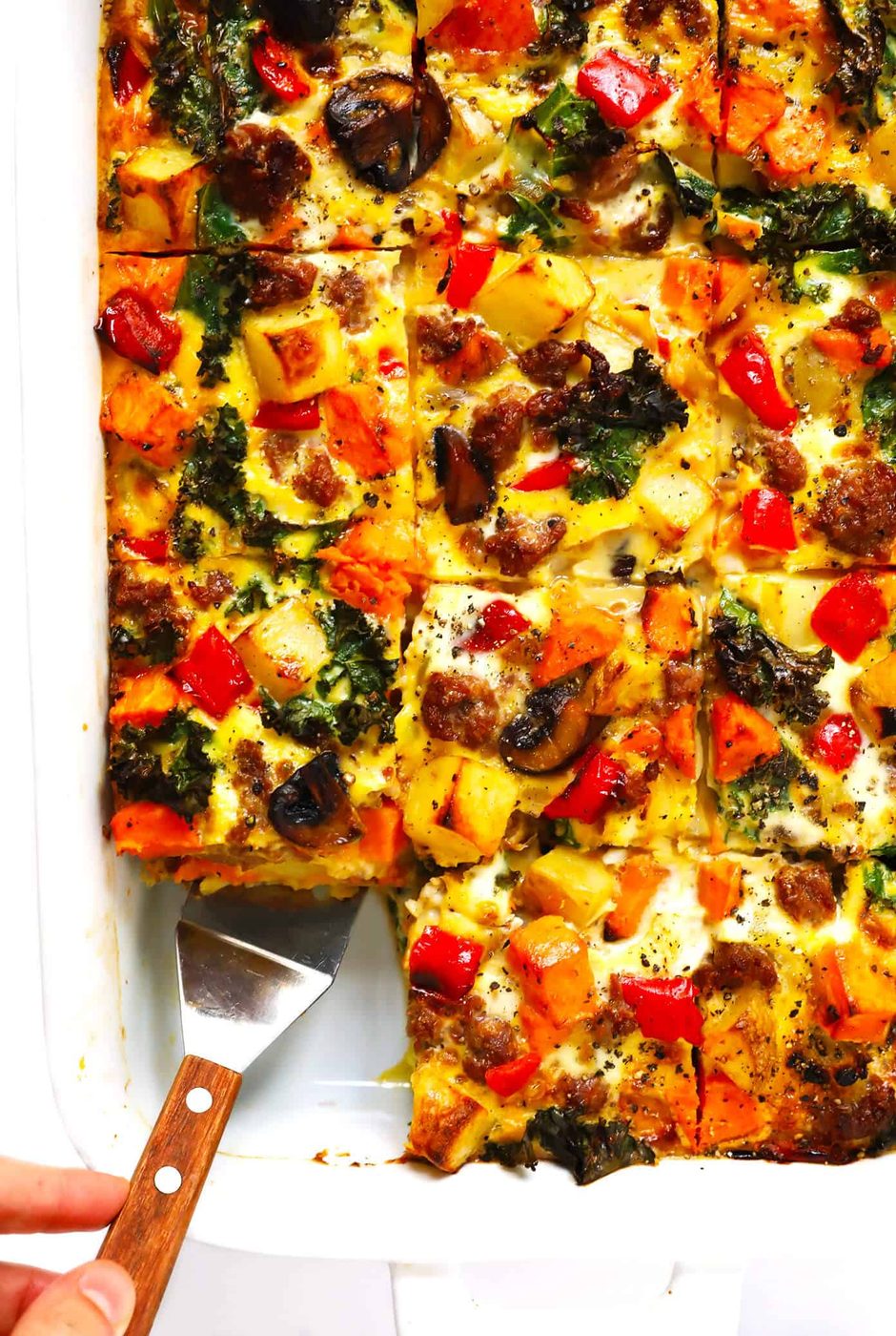Homemade Cozy Autumn Breakfast Casserole