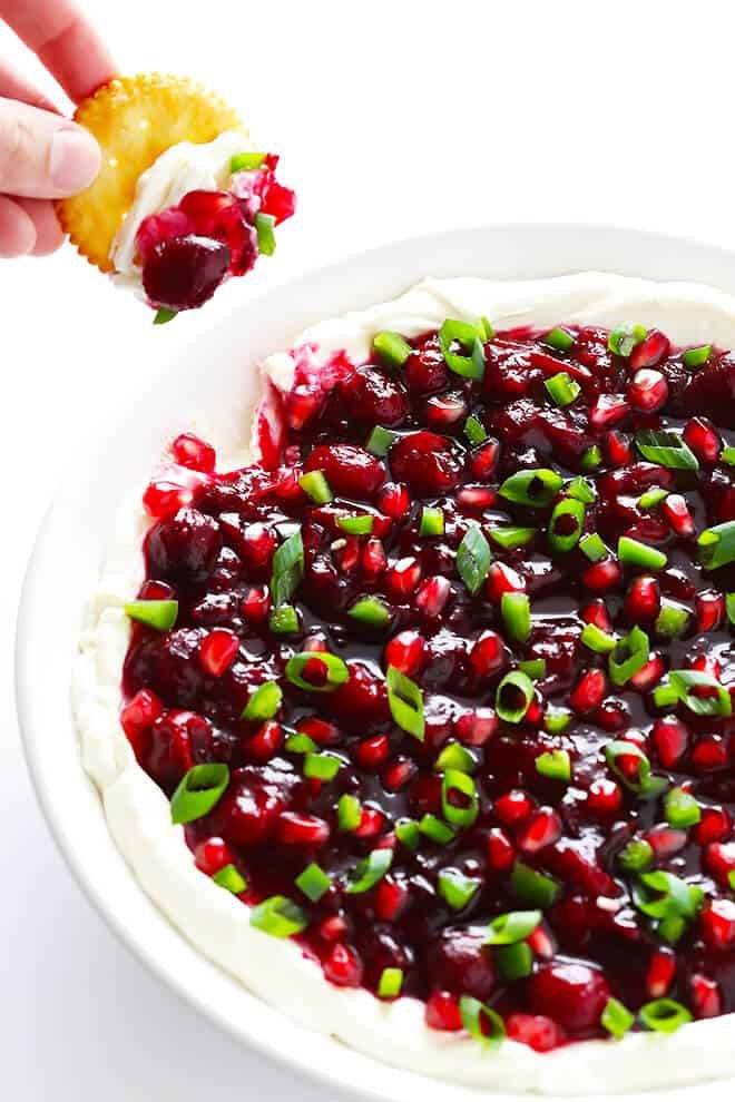 Very Merry Cranberry Cream Cheese Dip at home