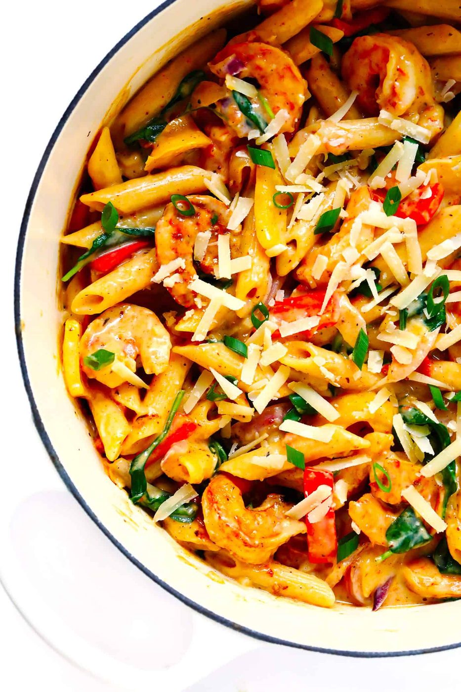 Creamy Cajun Shrimp Pasta at home