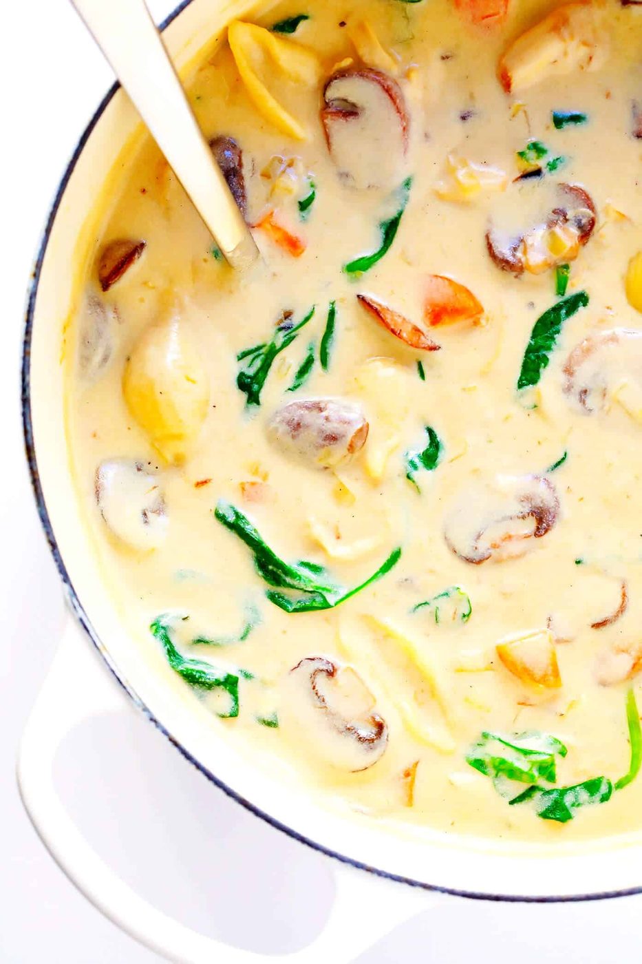 Creamy Chicken Marsala Soup at home