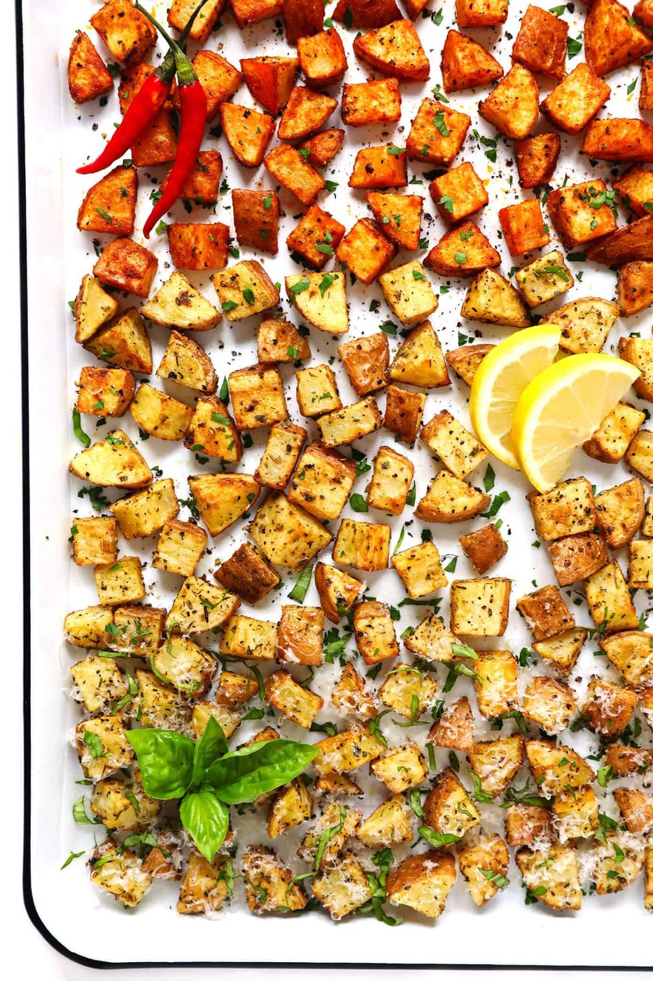 Crispy Roasted Potatoes (3 Ways!) at home