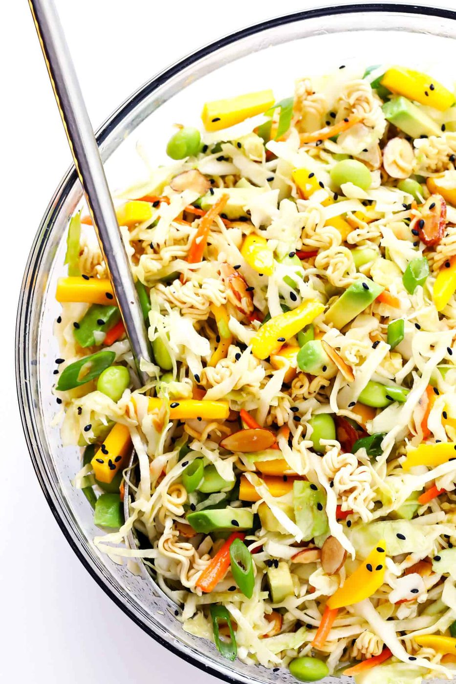 Homemade Crunchy Ramen Noodle Salad