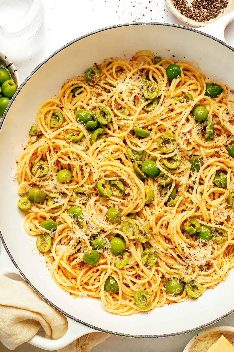 Dirty Martini Pasta at home