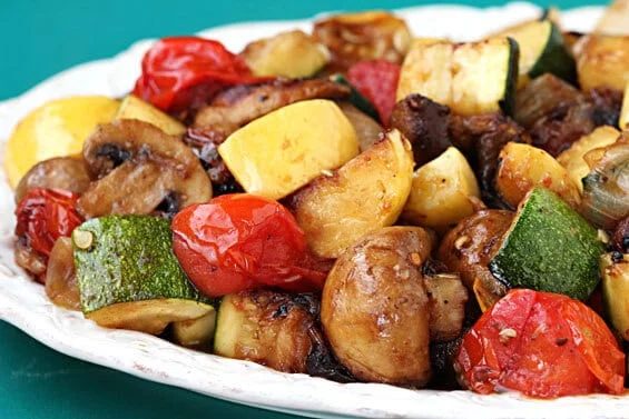 Grilled Vegetables at home