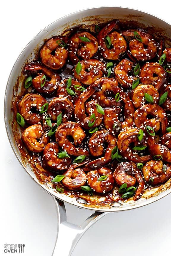 Homemade Hoisin Shrimp
