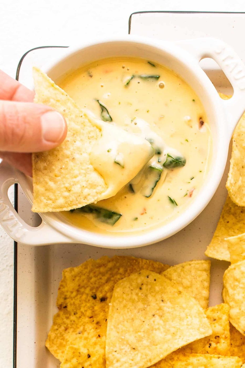 Homemade Queso Blanco (White Cheese Dip)