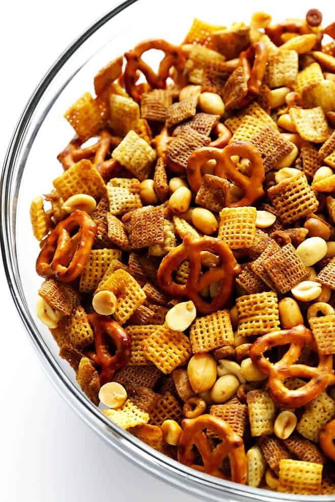 Extra-Bold Chex Mix at home