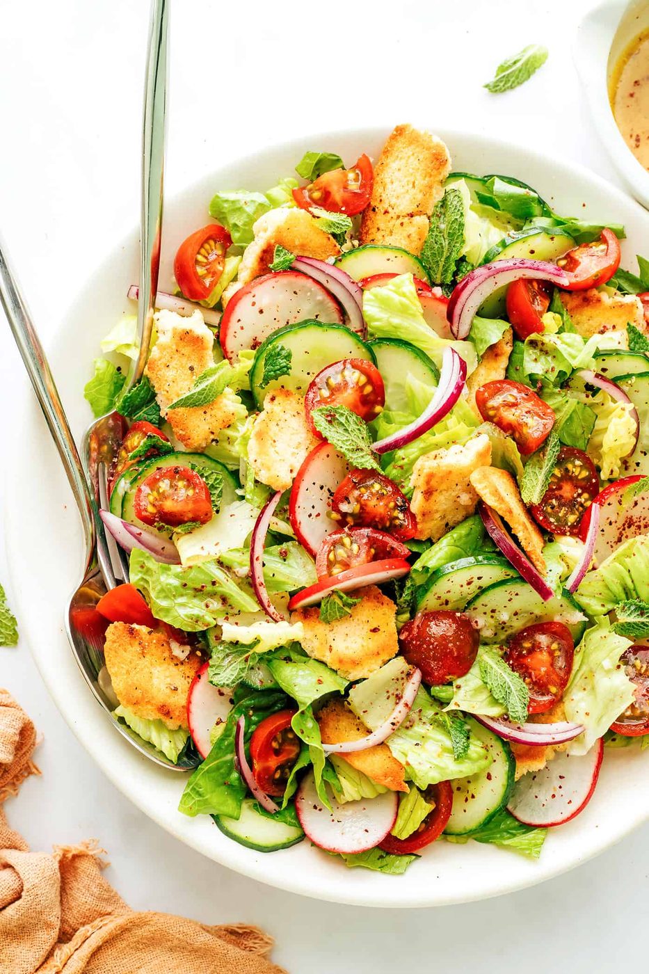 Fattoush Salad at home